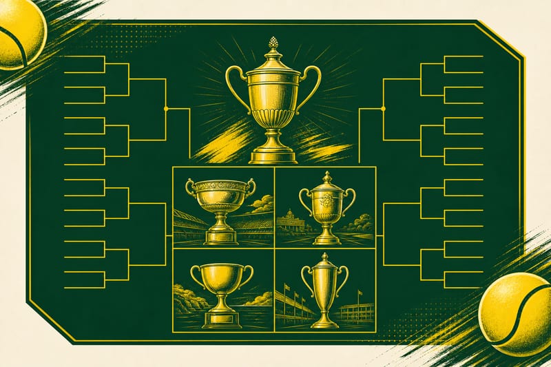 Tennis Turniere – Grand Slams und Wettquoten